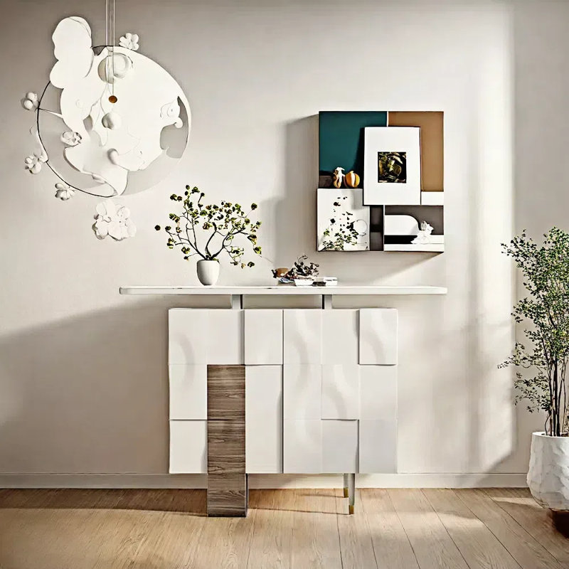 Console Minimalist, H 35,4 po x l 39,4 po x P 15,7 po