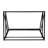 Argall 42'' Glass Top Console Table