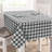 Bladwell Printed Gingham Check Seersucker Table Cloth Range-744842470