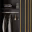 Sliding Wardrobe AURIS  with Gold Strips-1995101476