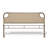 Mize Upholstered Metal Sleigh Bed-32133109