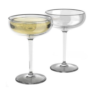 Laquasia Ivy Bronx Coupe Champagne Glasses