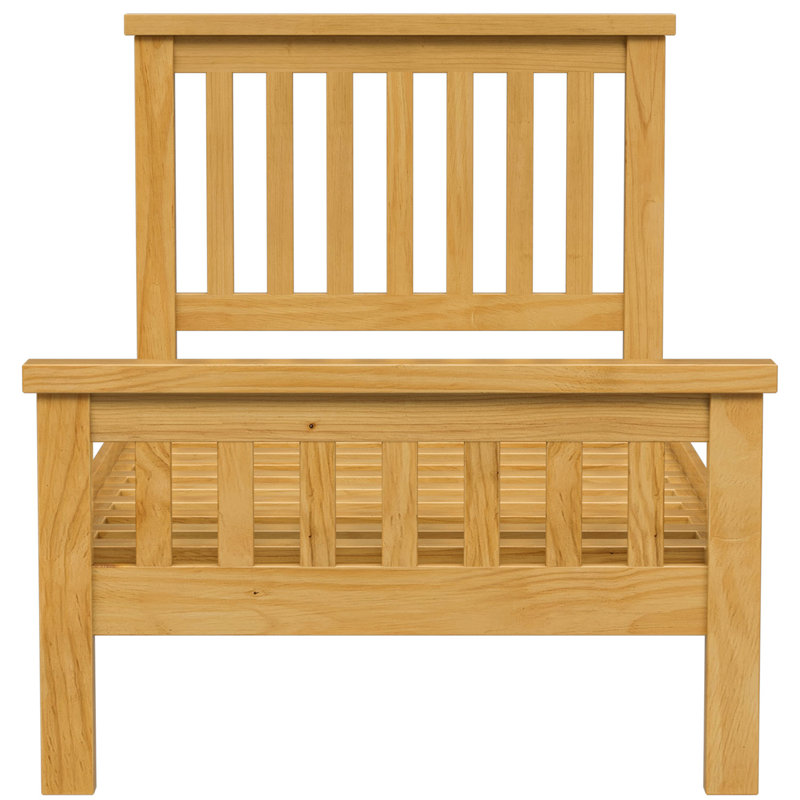 Chunky Solid Wood Storage Bed, Single (3')