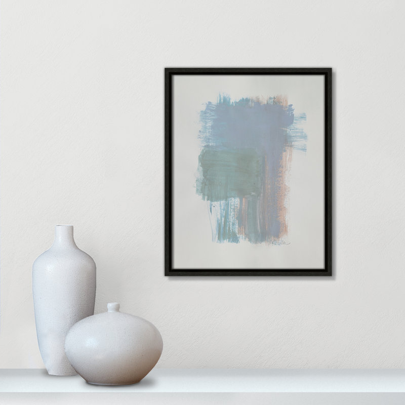 Power Room Wash II by Filippo Ioco For Casa Fine Arts, 15.5" H x 12.5" W x 2" D, Espresso Framed