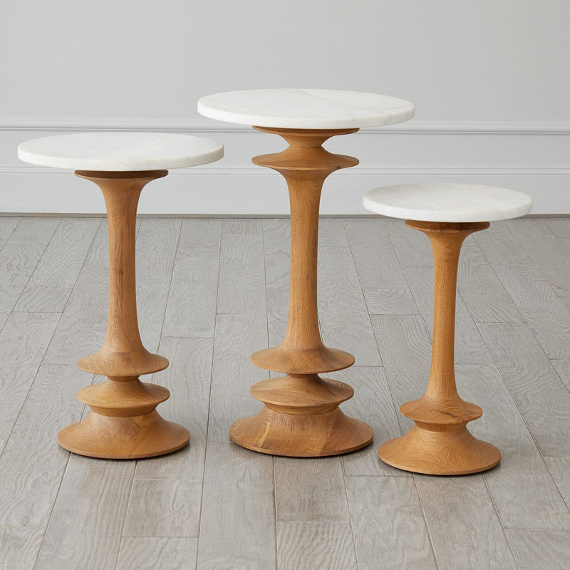 Table d'appoint Oasis-Naturel-Lg, H 25 po x l 15 po x P 15 po
