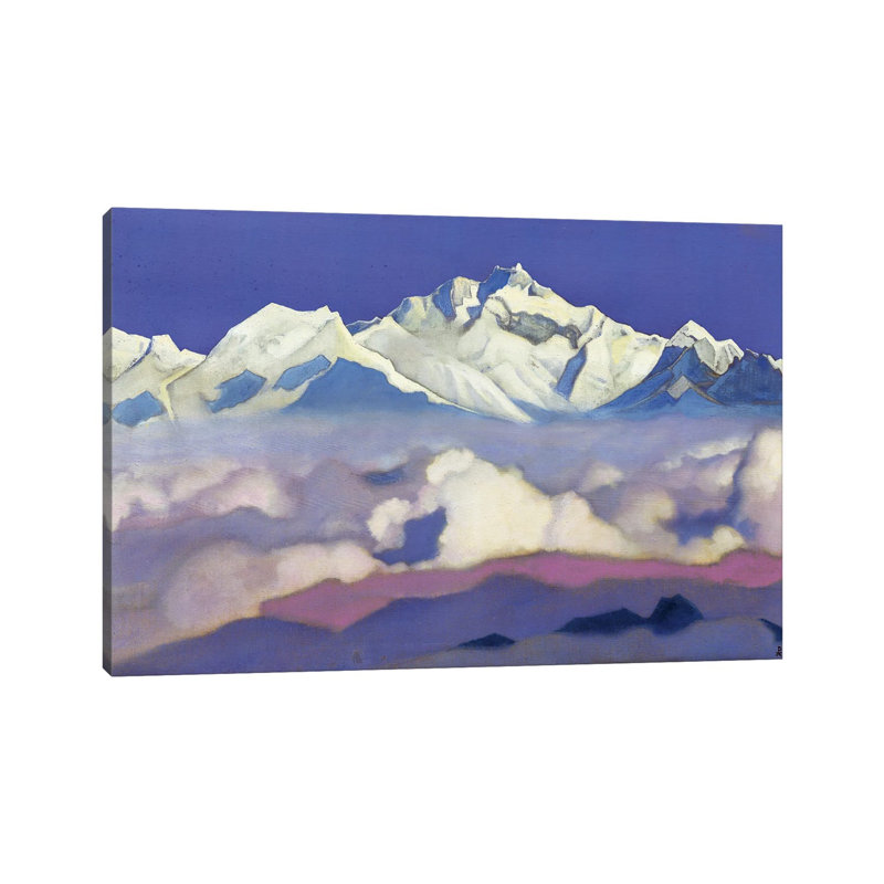 Kanchenjunga, 1936 NHR20, H 12 po x l 18 po x 1,5 po