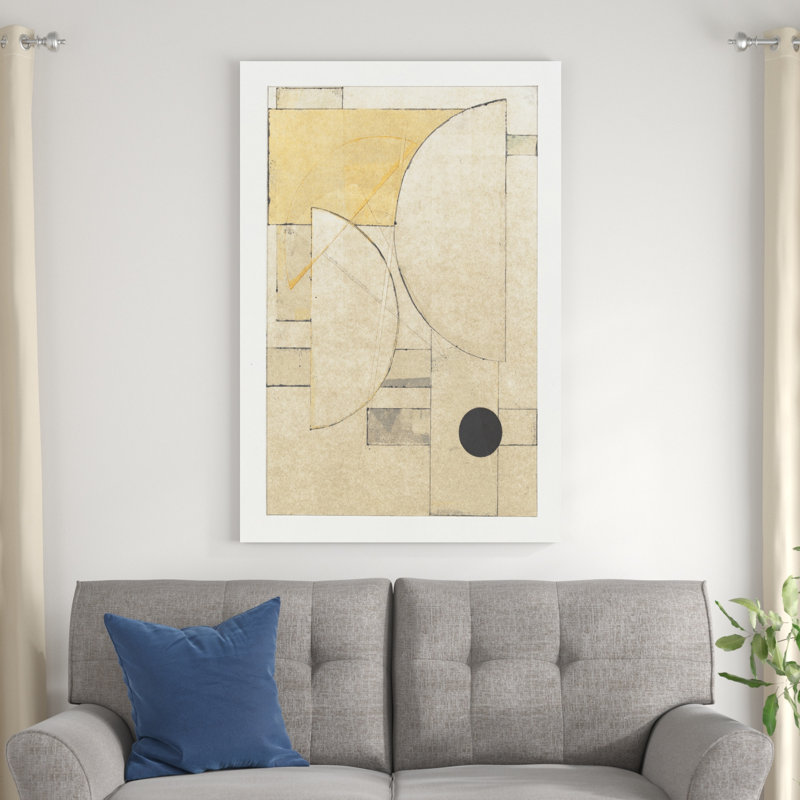 Cartographie du Bauhaus II, H 48 po x l 32 po