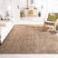 Tapis en jute naturel/gris Alda-33651374