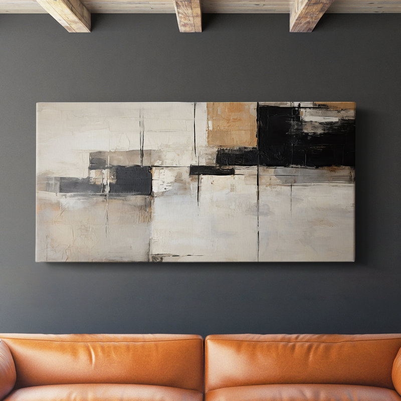 Abstract Series 3 #LXXIX-Gallery Wrapped Canvas, 20" H x 40" W