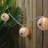 10-Count White Spider In Web Paper Lantern Halloween Lights  Clear Bulbs