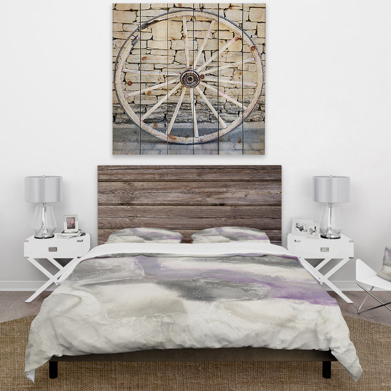 Ensemble de housse de couette aquarelle minimal tons ii, Housse de couette double / grand et 2 taies