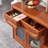 Retro minimalist high-end sideboard