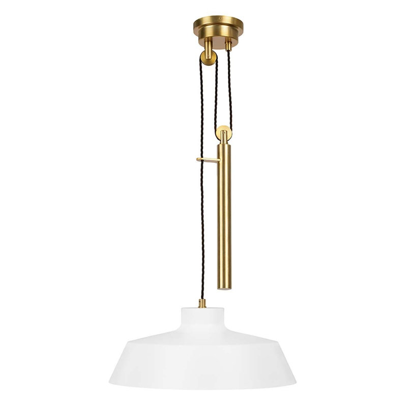 Morrisonville 1 - Light Gold Dome Pendant
