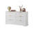 6 Drawers Dresser, 53.15"W Modern Chest of Drawers with Metal Handle-1360958836