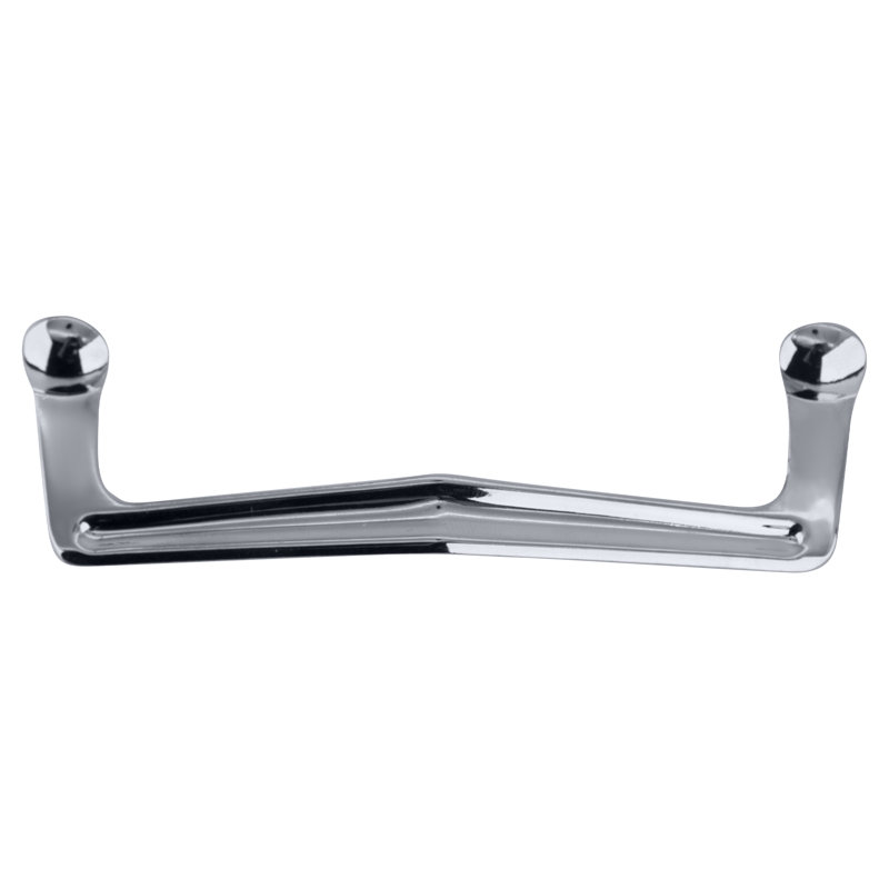Brixwell BXC62111 Kitchen Cabinet Arch Pull Handle 3-1/2" Center To Center Chrome