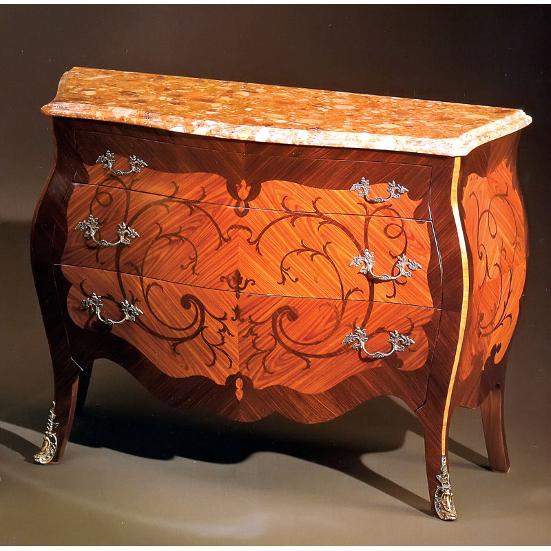 Commode décorative 3 tiroirs bombay