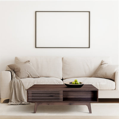 Abrams 4 Legs Coffee Table with Storage
