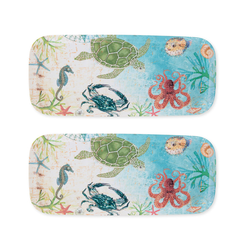Rosecliff Heights Highsmith Melamine Platter