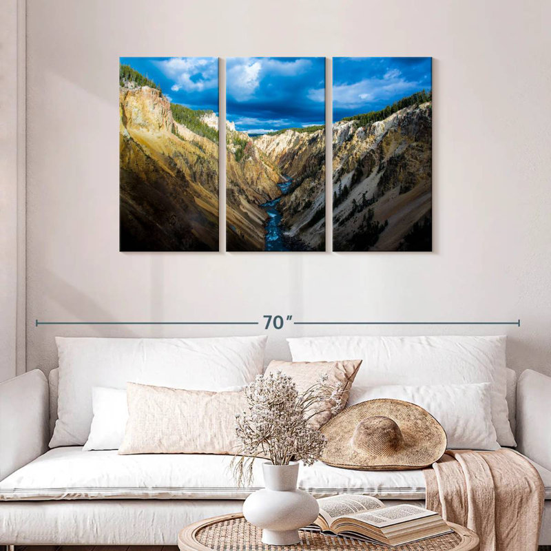 Alvord Grand Canyon de Yellowstone, H 28 po x l 45 po