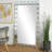 Cole and Grey Wooden Geometric Silver Room Floor Mirror with Square Mirrored Insert Frame