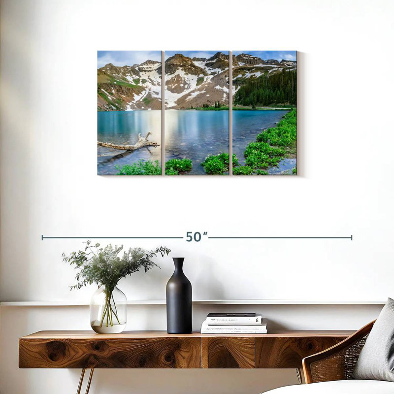 Alvord Blue Lakeside Mountains, H 20 po x l 33 po
