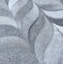 Tapis géométrique moderne en peau de vache gris et beige-1175830388