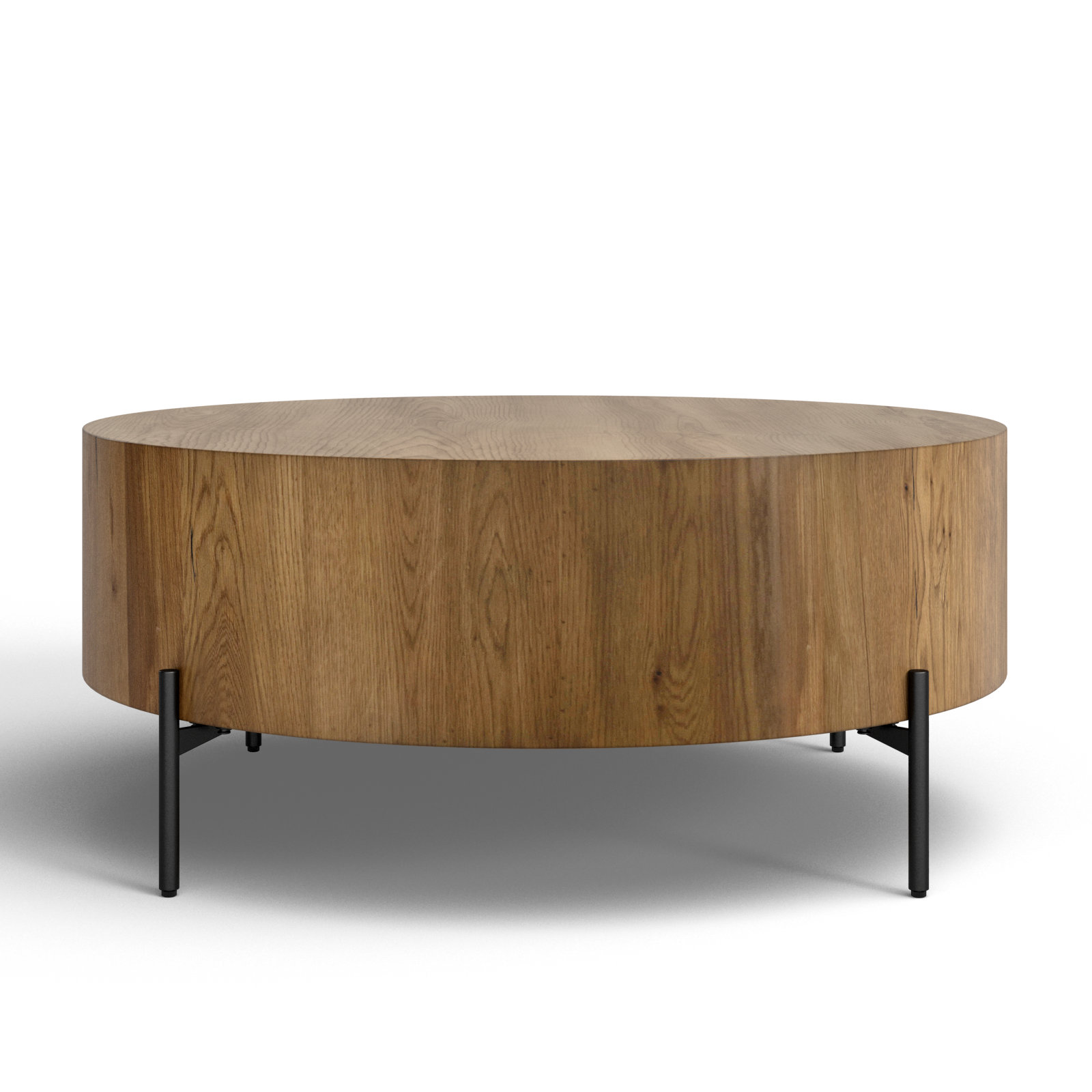 Aceton Single Coffee Table Birch Lane Table Top Color Amber Oak Resin