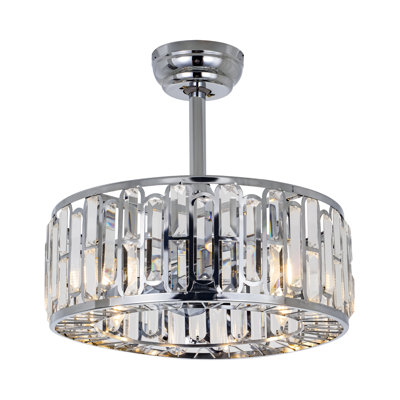 Cladie 18'' Ceiling Fan with Light Kit