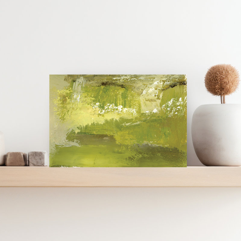 Chartreuse Clearing by Breanna Megan Studio - Wrapped Canvas Print, 45.72 cm H x 30.48 cm W