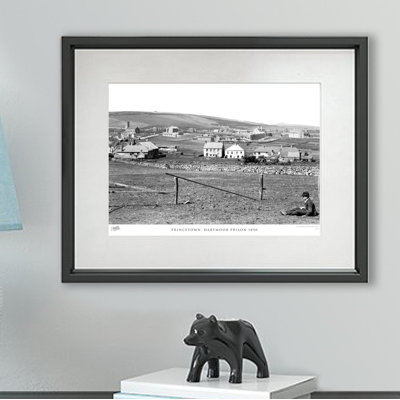 Princetown, Dartmoor Prison 1890 by Francis Frith - Single Picture Frame Print