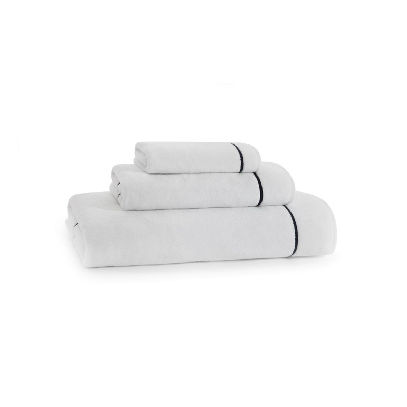 Sarika Plush Washcloth, Navy