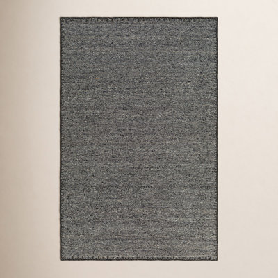 Jayde Handmade Wool Gray Rug