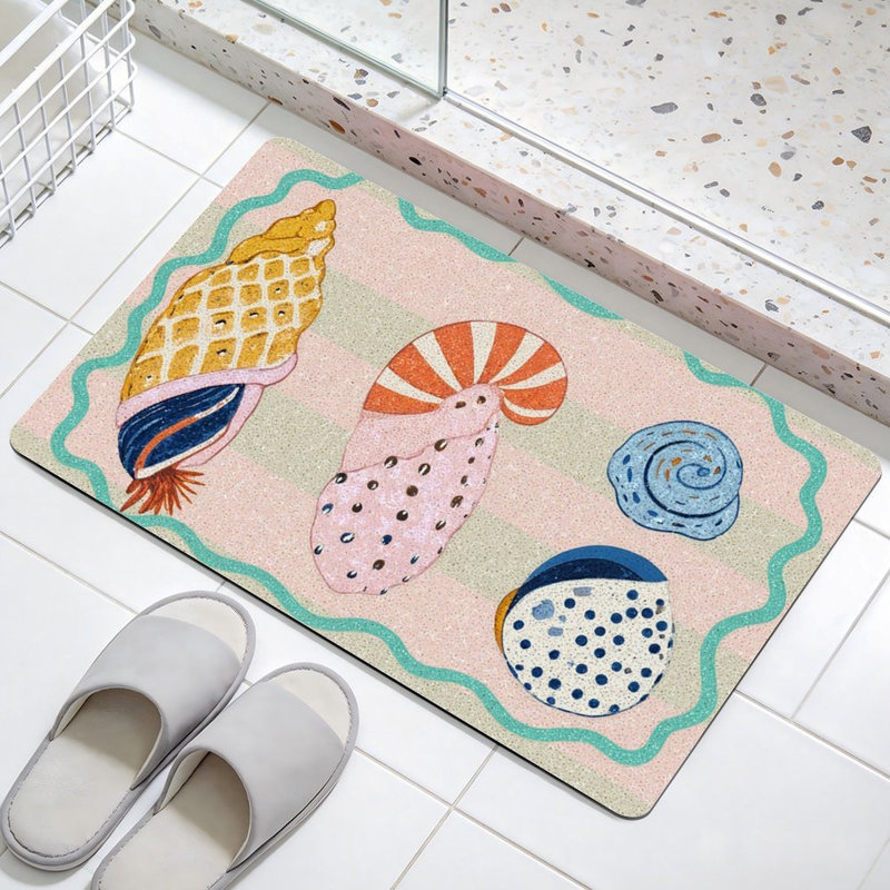 Paillasson coloré 24 x 36 pour porte d'entrée