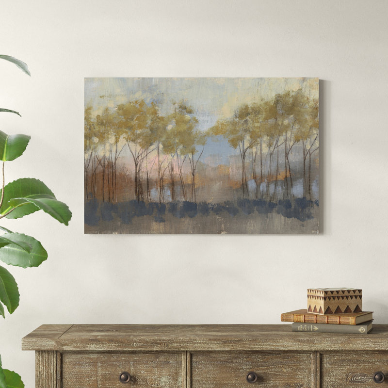 Ocre Treeline II, H 24 po x l 36 po x P 1,25 po