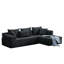 Canapé modulaire rembourré en L de 106,3 po Boneless-234901618-234901570