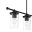 Luminaire suspendu moderne à 3 lumières pour îlot de cuisine avec hauteur de suspension réglable