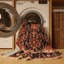 Tapis brun lavable à la machine-64418612