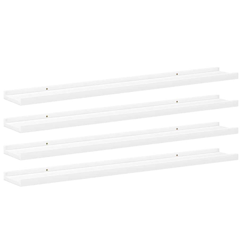Floating Shelf, White, 1.2'' H x 31.5'' W x 1.2'' D