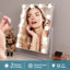 Cork Rectangle LED Metal Mirror-1272633474