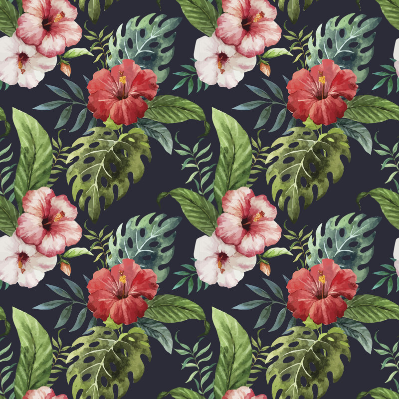 Tropic - Wrapped Canvas Print, 76cm H x 76cm W