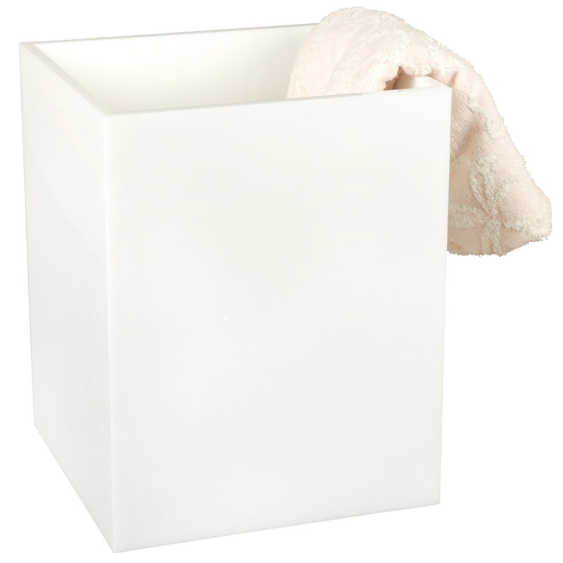 Plastic Open Waste Basket - 2.8 Gallons