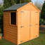 6 Ft. W x 4 Ft. D Shiplap Apex Wooden Shed-29354204
