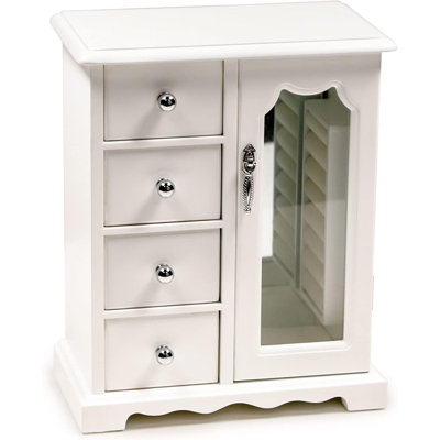 Lark Manor™ Wooden Jewelry Box, Solid Jewelry Organizer, Jewelry