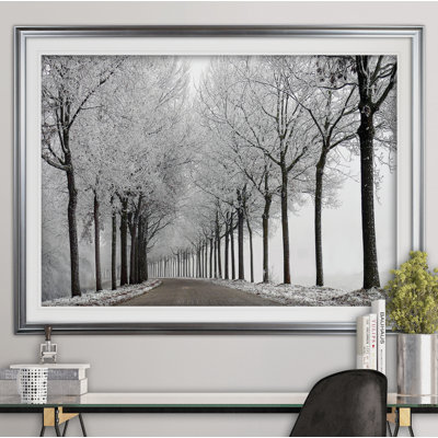 Winter Curve - reproduction de cadre photo