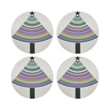 Christmas Tree Brights Pebble 16" Vinyl Placemat