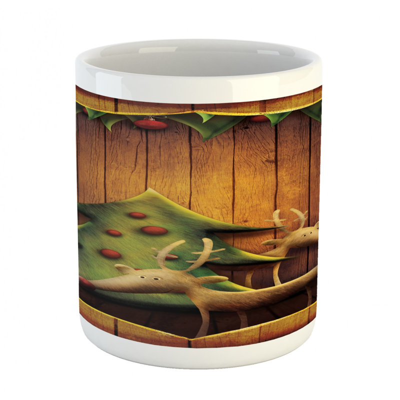 Grande tasse à café childishet cerfs