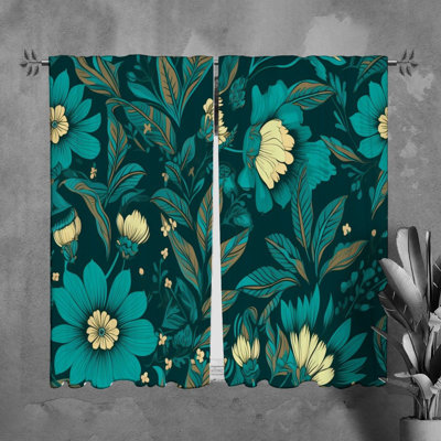 Paire de rideaux obscurcissant en polyester Mickyle