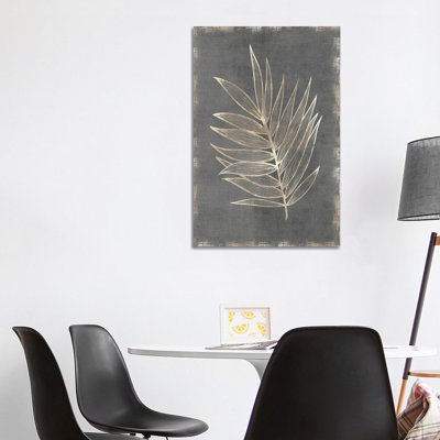 «Gilded Botanical I» par Eva Watts - impression sur toile tendue