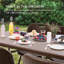 Burgos 6 - Person Patio Dining Set with Rectangular Table , Cushions Included