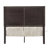 Queen Panel Bed With Rectangular Headboard And Stable Construction Elements Tapered Legs A Focus On Clean Lines